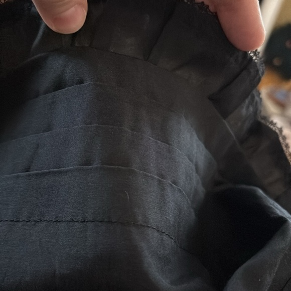 NWT Juicy Bubbly Boucle Ruffle Collar Belted Dress with mohair & alpaca size 10 - Picture 11 of 14